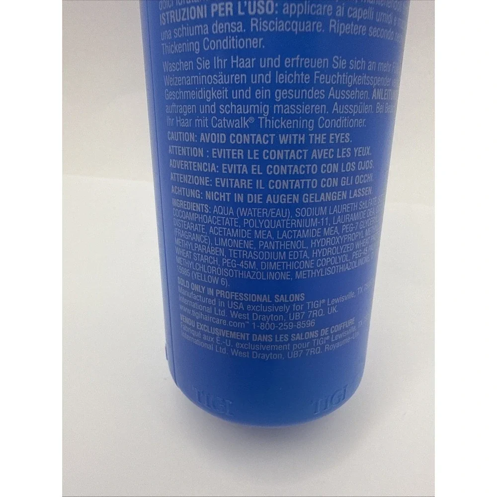 TIGI catwalk thickening